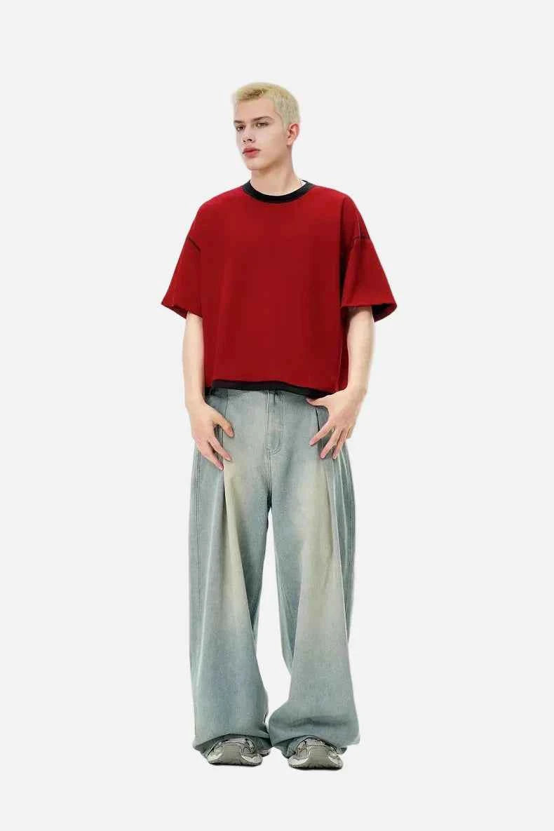 Versatile Y2K Reversible Cooling Tech T-Shirt