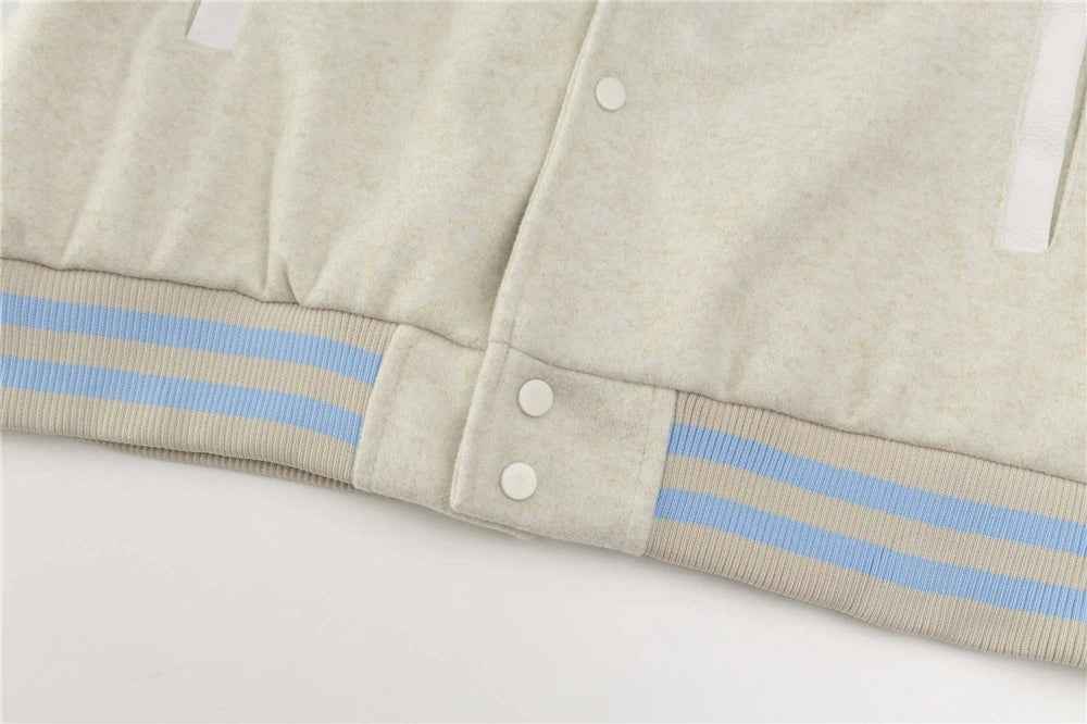 Y2K Women Patchwork Retro Baseball Varsity Jacket
