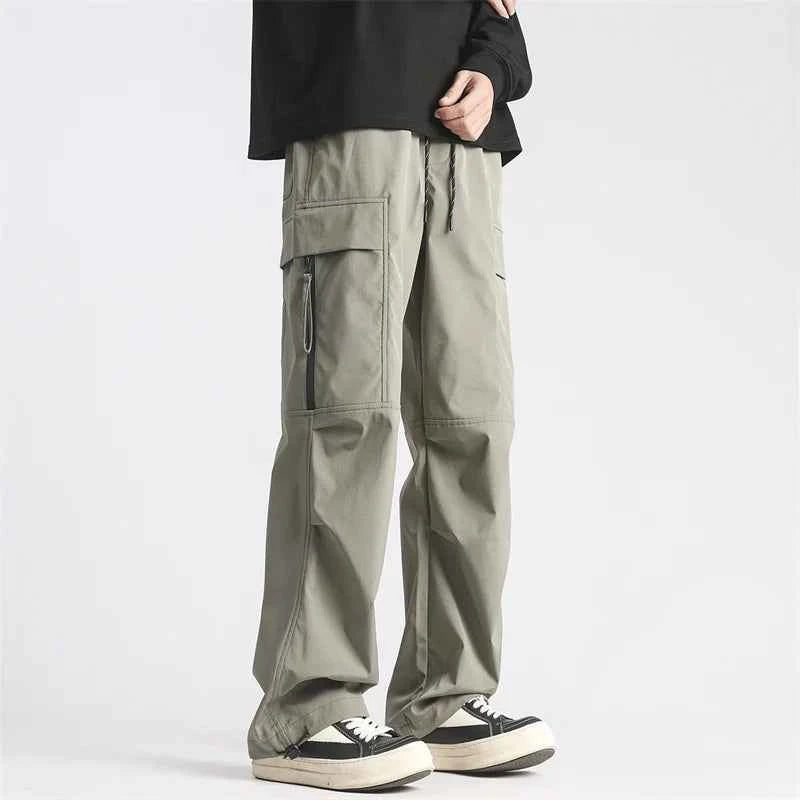 Men's Cool Functional Multi-Pocket Cargo Pants