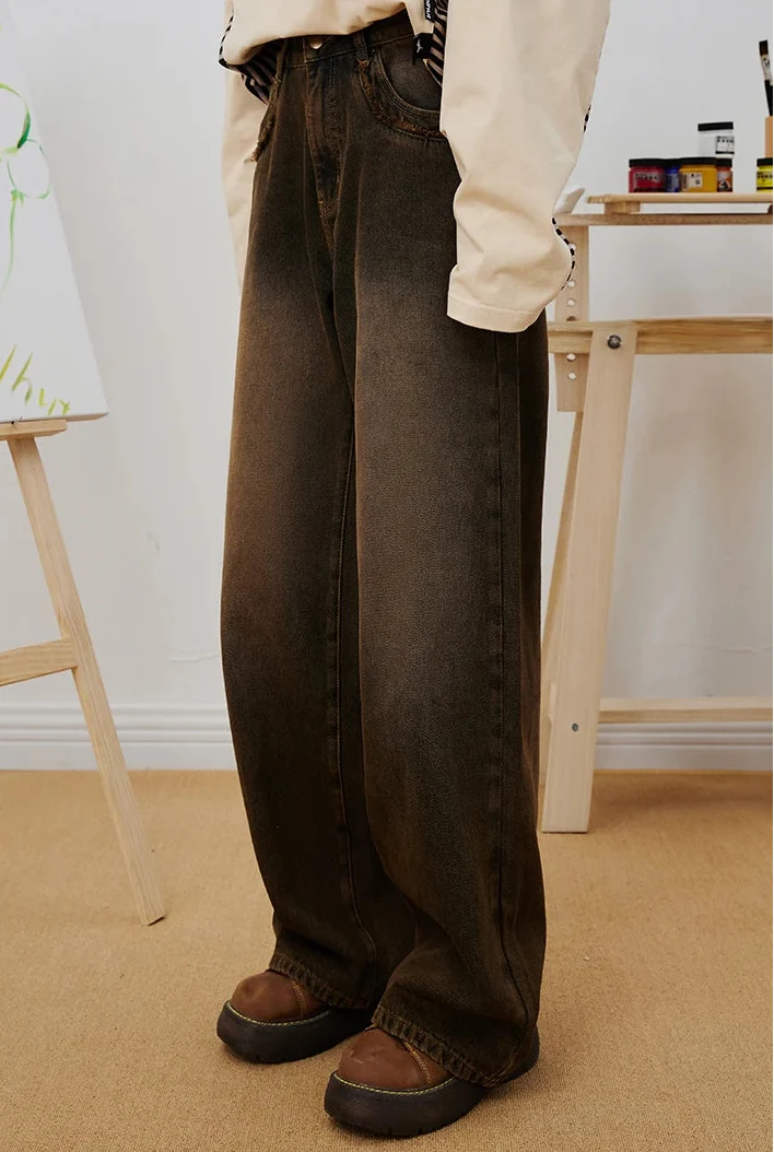 Vintage High-Quality High Waist Slim Fit Jeans - Luxuryurbanwear