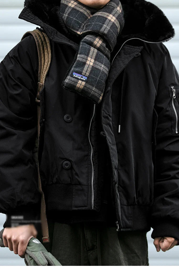 Winter American Fur Interior Parka Jacket