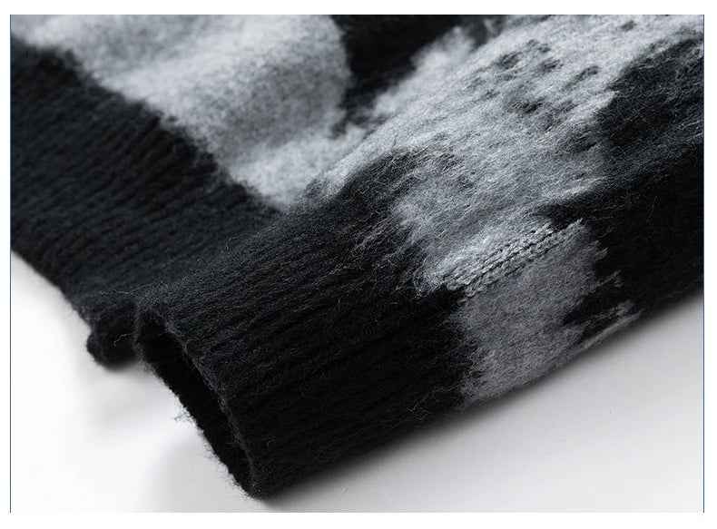 Y2K Stylish Hip Hop Knit Sweater