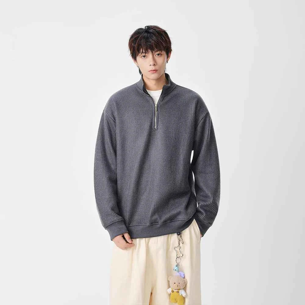 High-End Casual Long Sleeve Knitted Sweater