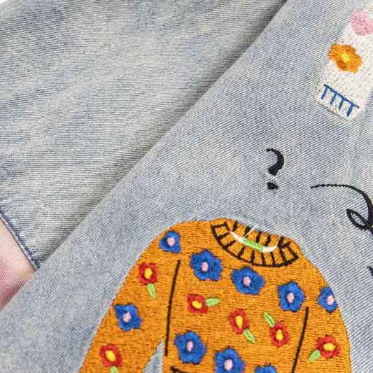 Retro Breathable Button-Up Washed Denim Shirt