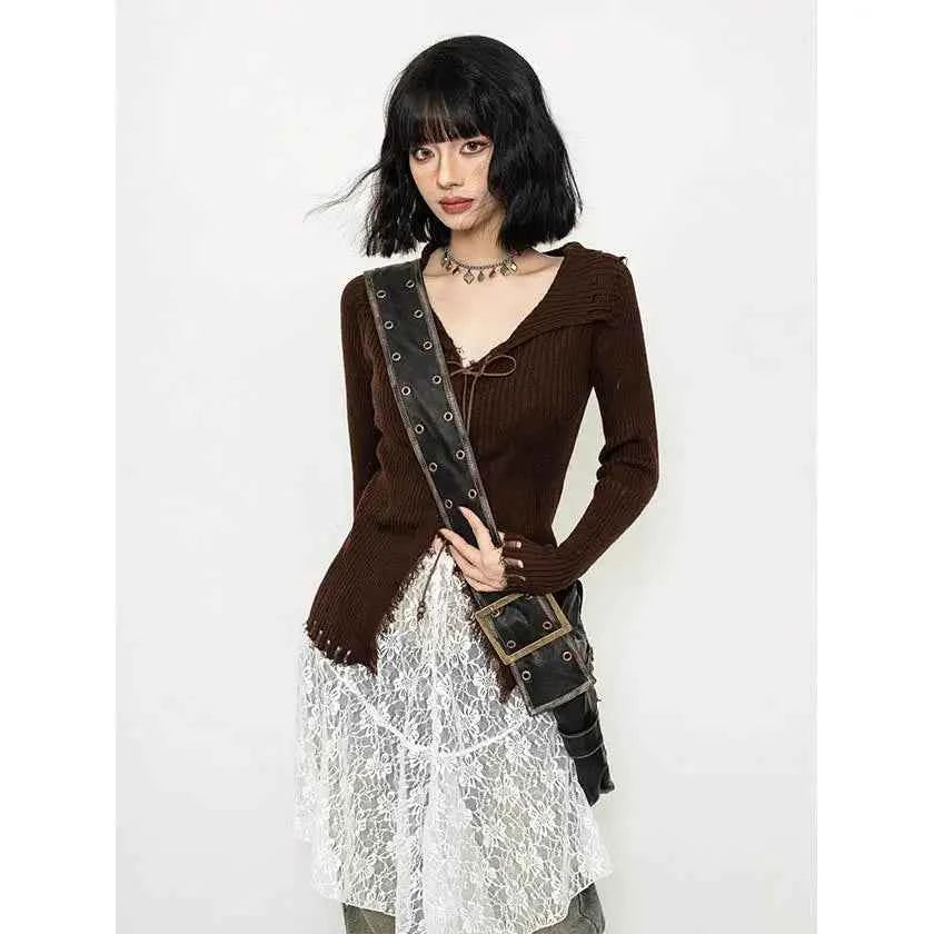 Cool Slim Fit Retro Knit Sweater