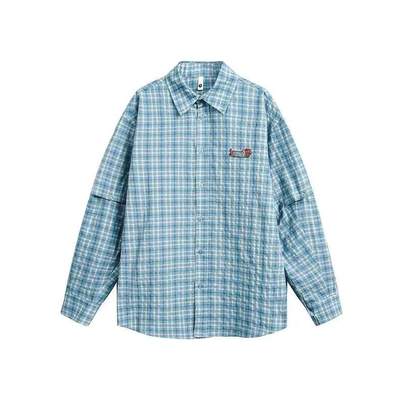 Plaid Loose Casual Summer Short Sleeve Shirt