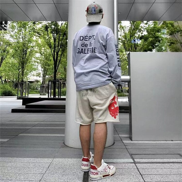 EU Saint Red Heart Shorts