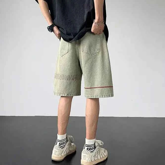 Ripped Summer Style Thin Loose Denim Shorts