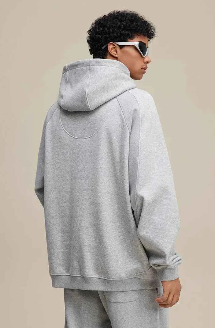 Cozy American Style Fleece Hoodie