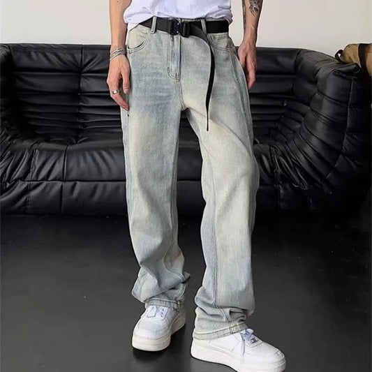 Luxury Retro Vintage Baggy Hip Hop Jeans