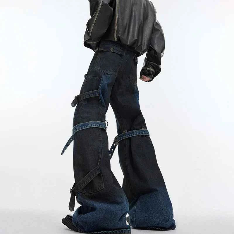 Stylish Streetwear Personalized Bell Bottom Jeans