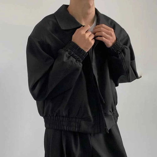 Men Signature British Casual Bomber Jacket
