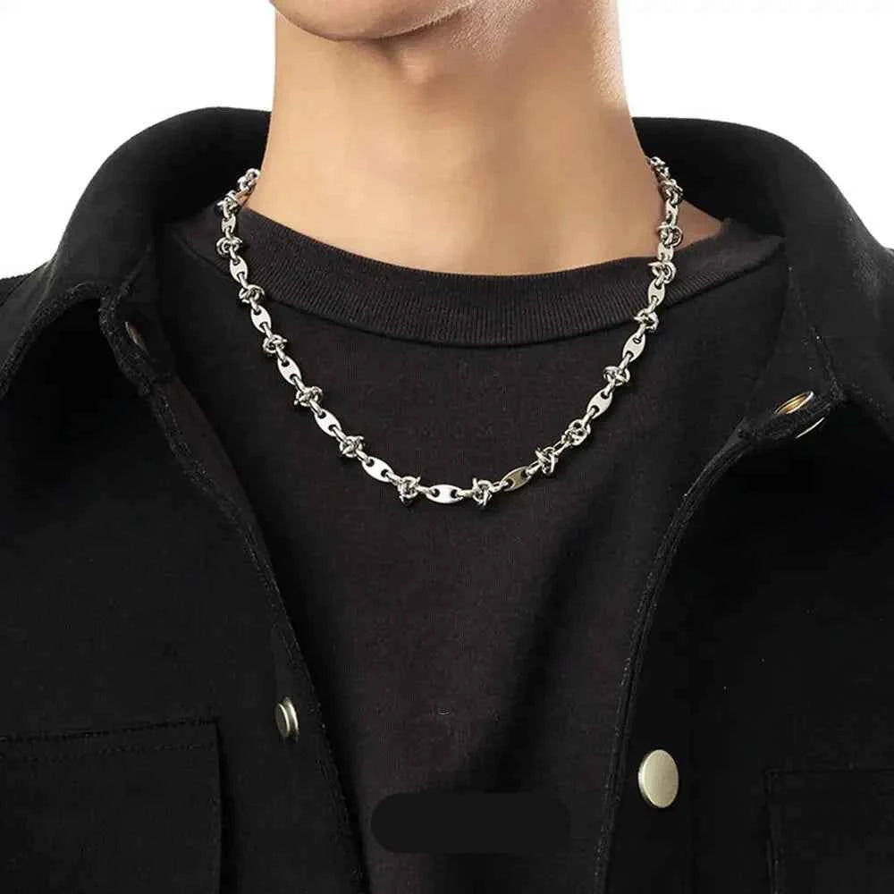 Luxury Stainless Steel Splicing Necklace