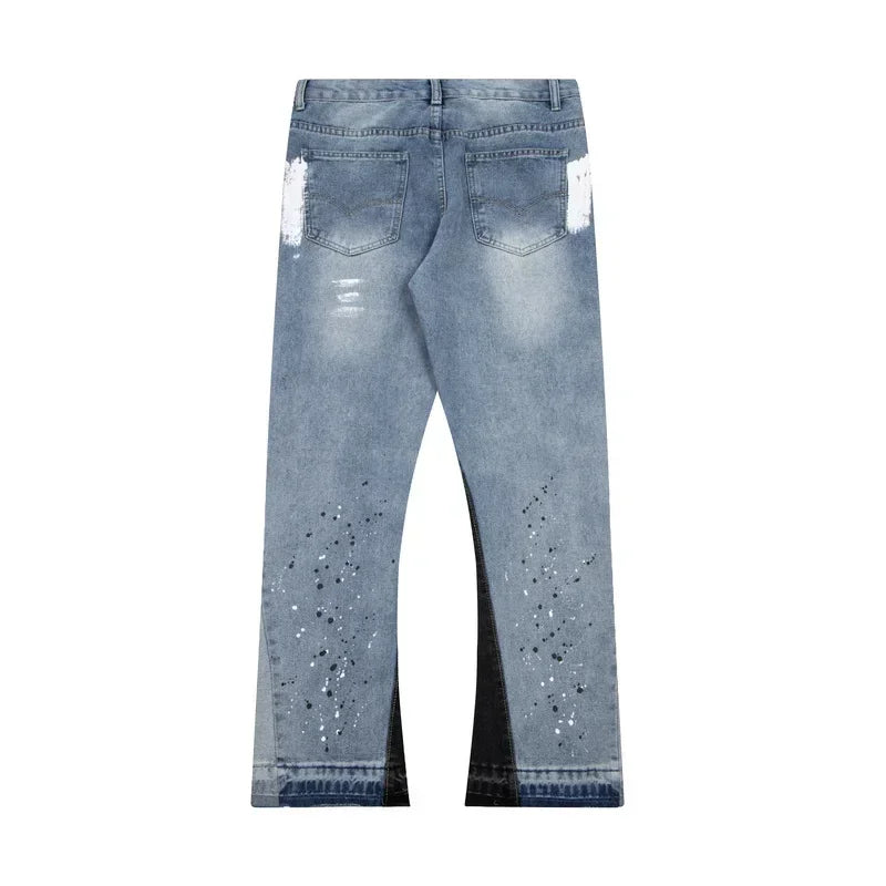 LUW Washed Trend Brand Jean GD01