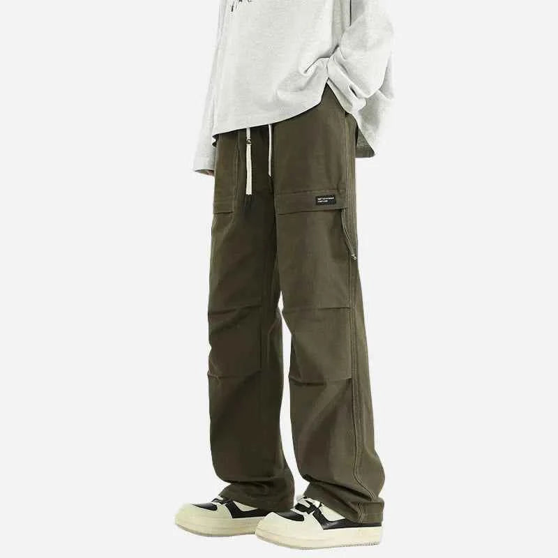 Stylish Cotton American Style  Work Cargo Pants