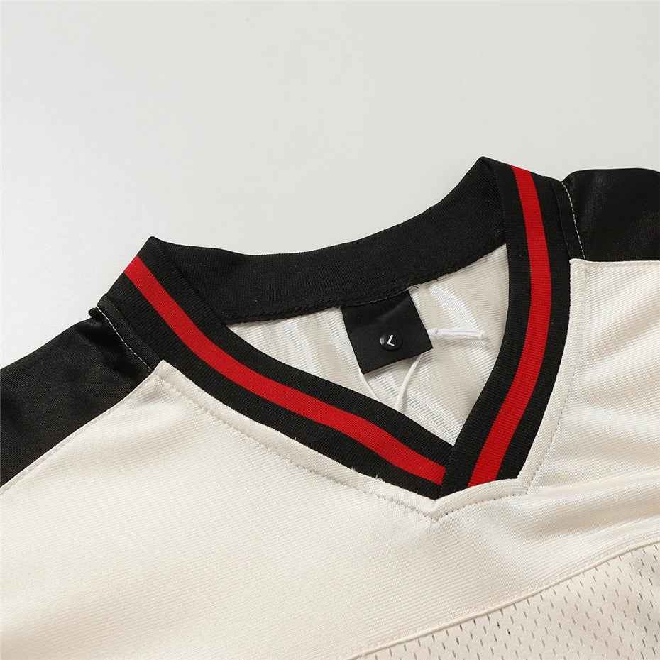 Streetwear Graphic Print V-Neck Short Sleeve T-Shirt