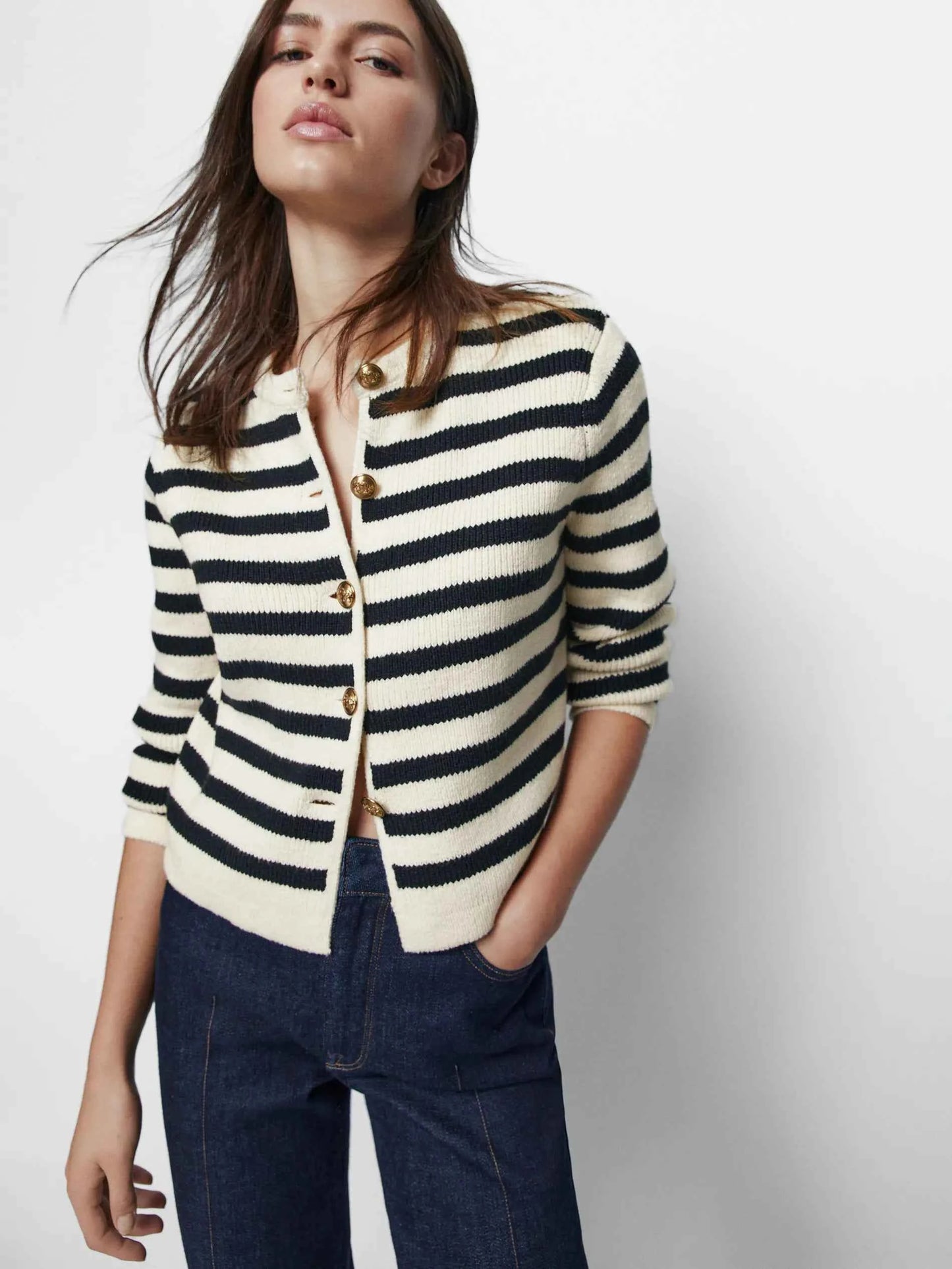 Women Casual Trendy Ethereal Autumn Knit Cardigan