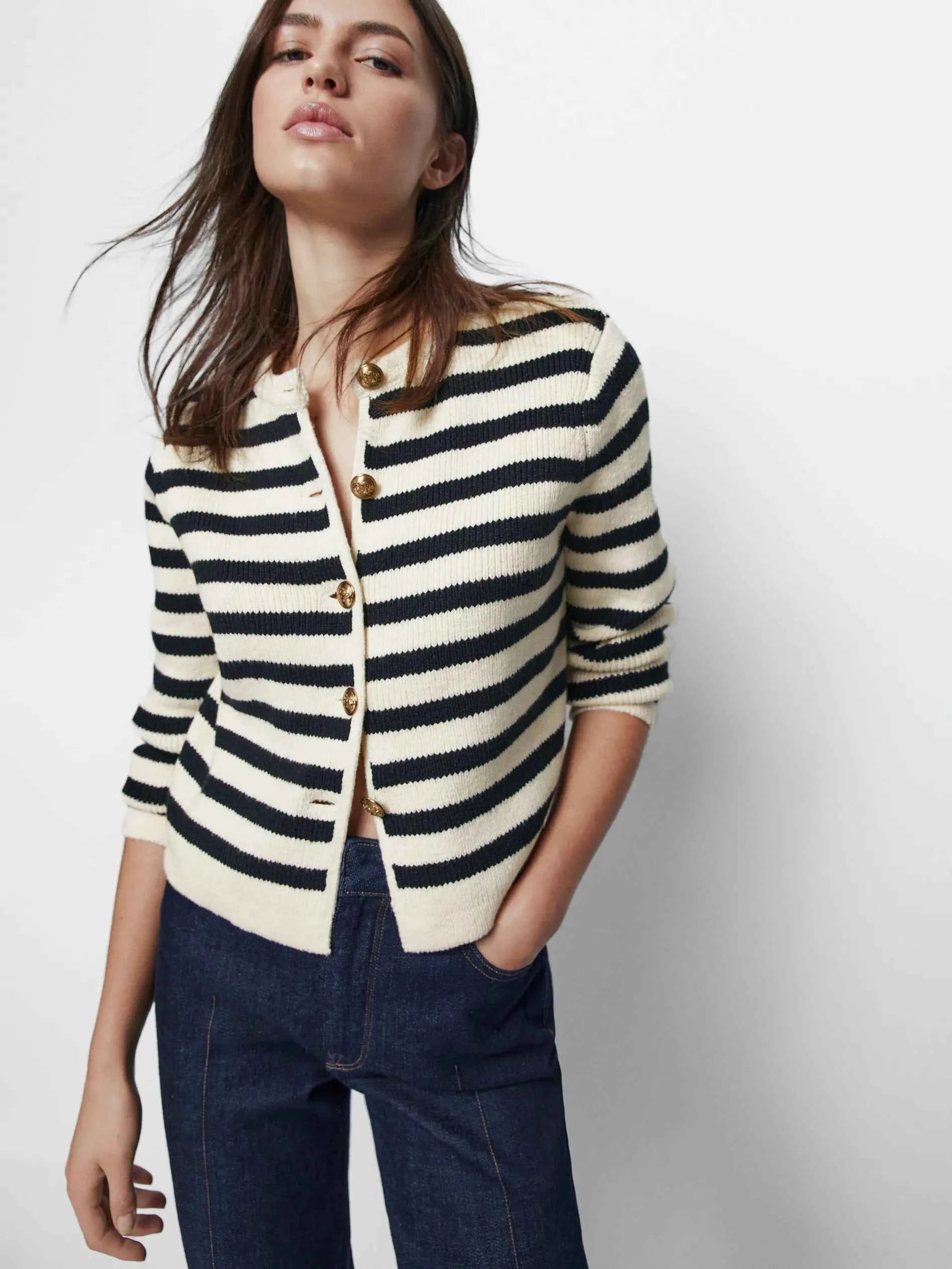 Women Casual Trendy Ethereal Autumn Knit Cardigan