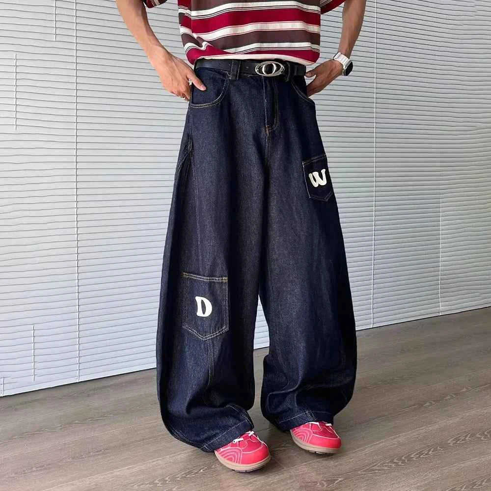 Effortless Cool Scimitar Wide Leg Jeans