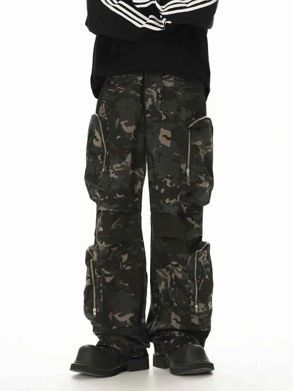 Camouflage Multi-Pocket Military Tactical Pants