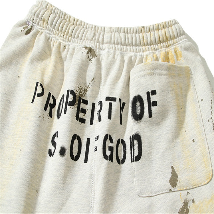 EU Saint Red Heart Shorts