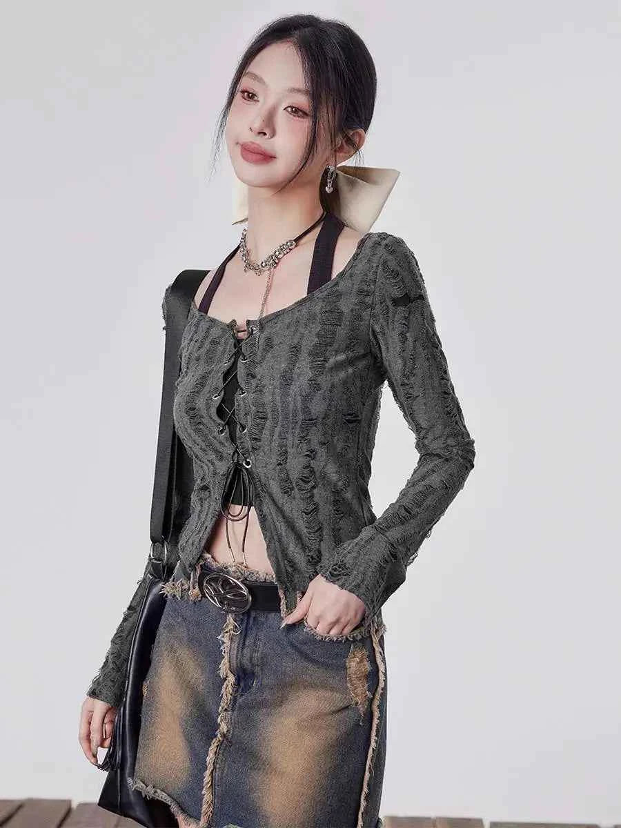 Vintage Retro Style Long Sleeve T-Shirt