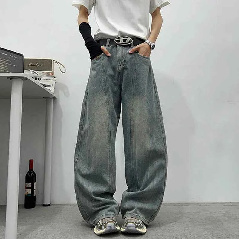 Long-lasting Loose Wide Leg Denim Jeans