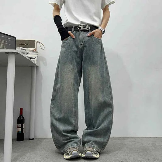 Long-lasting Loose Wide Leg Denim Jeans