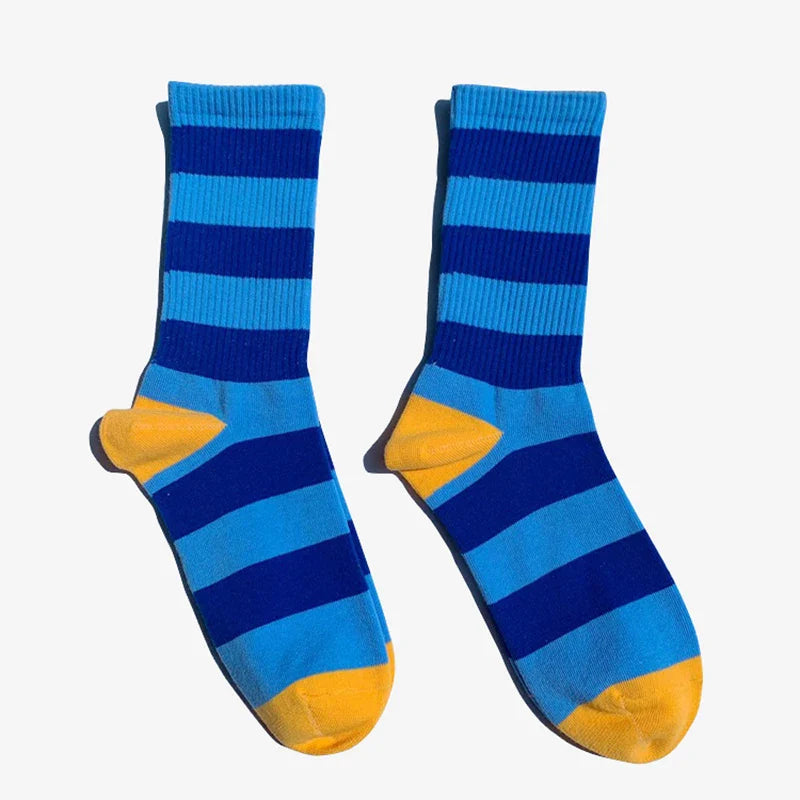 Funky Dunky Hipster Striped Socks