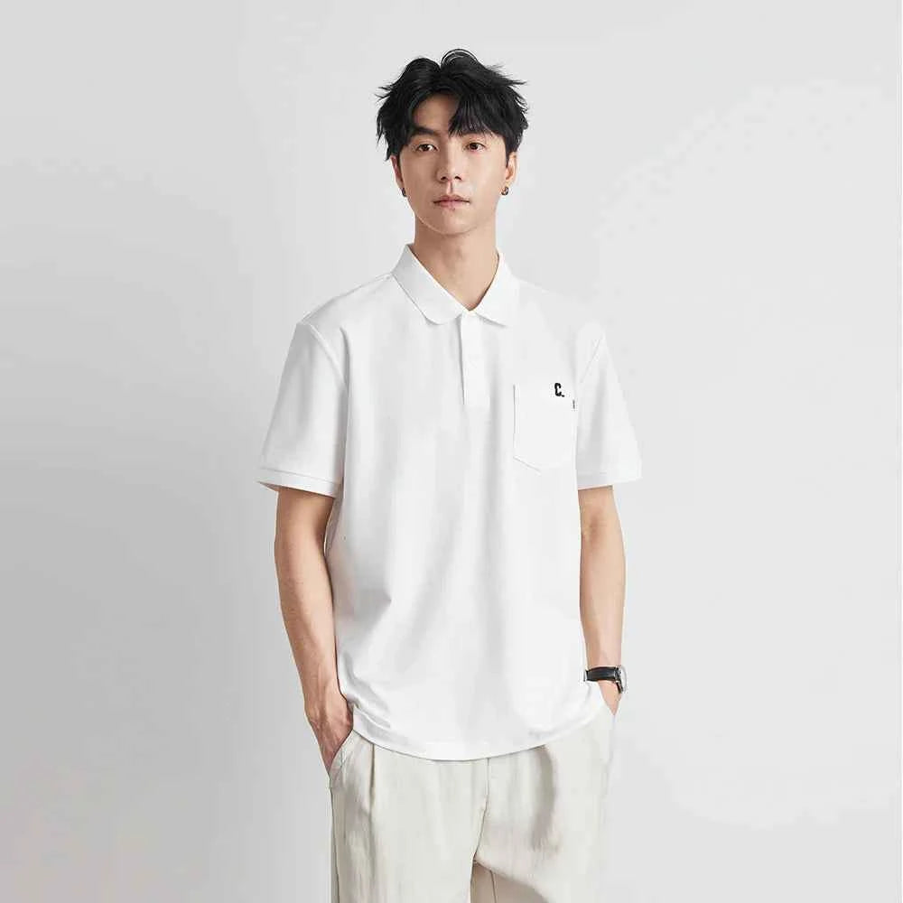Men's Casual Breathable Luxury Polo for Summer T-Shirt