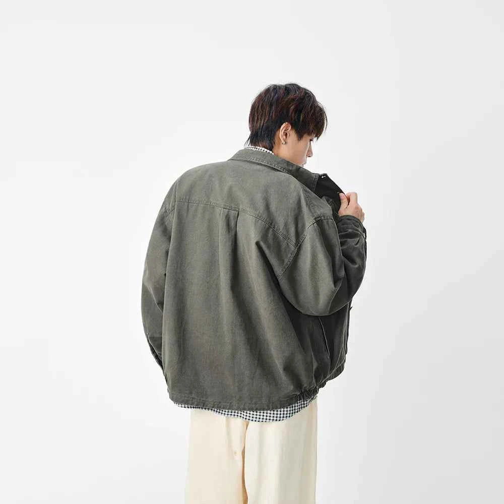 Versatile Casual Button-Up Denim Jacket