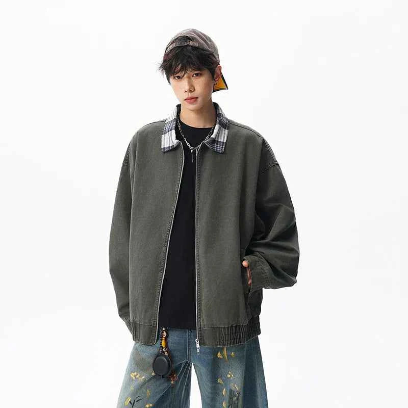 Autumn Detroit Canvas Pure Cotton Jacket