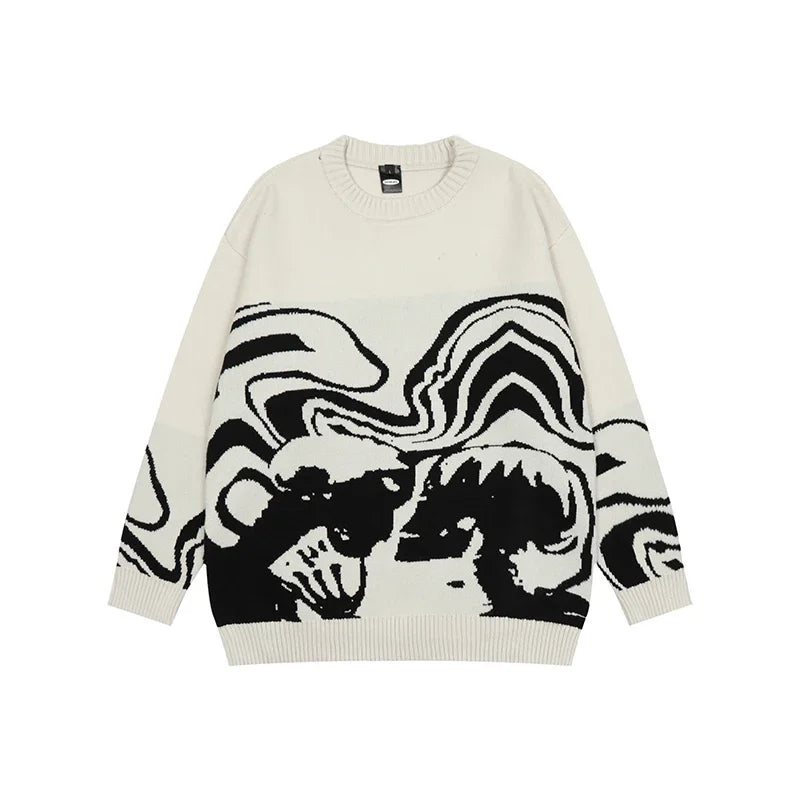 Death Kiss | High Street Knit Jumper - Luxuryurbanwear