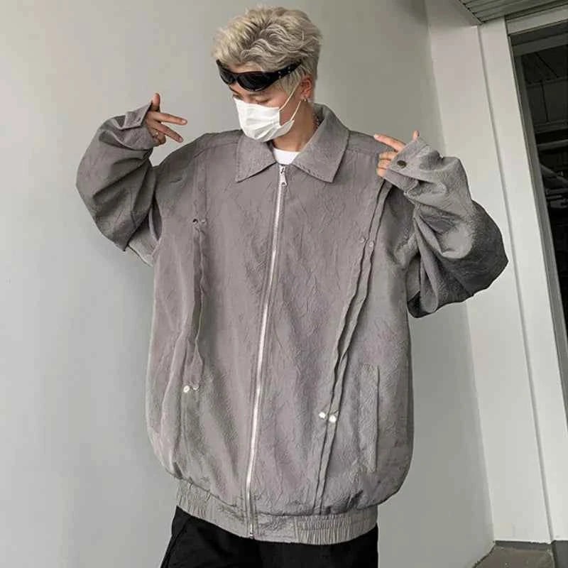 Stylish Casual Trendy Zipper Bomber Jacket