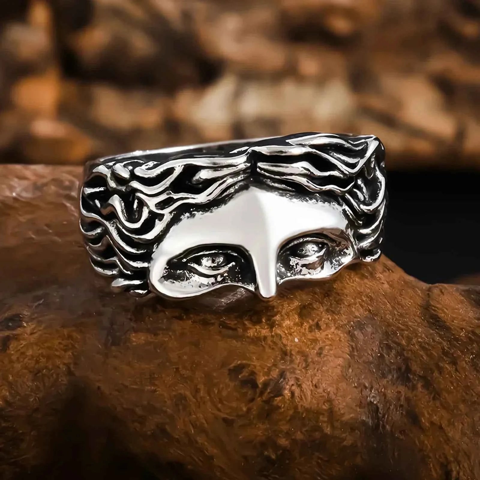 Vintage Punk Venus Face Rings