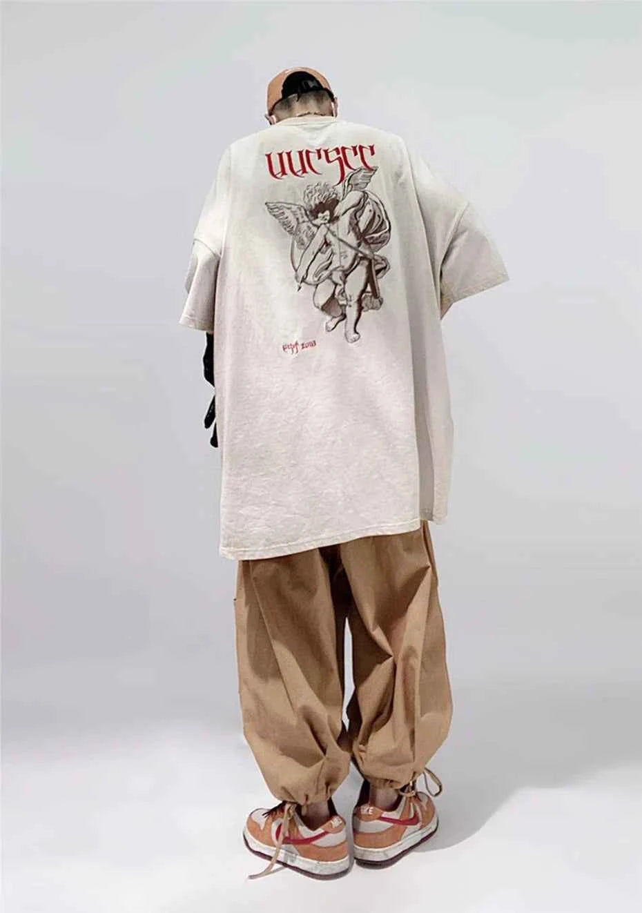 Embroidered Vintage Punk Hip Hop T-Shirt