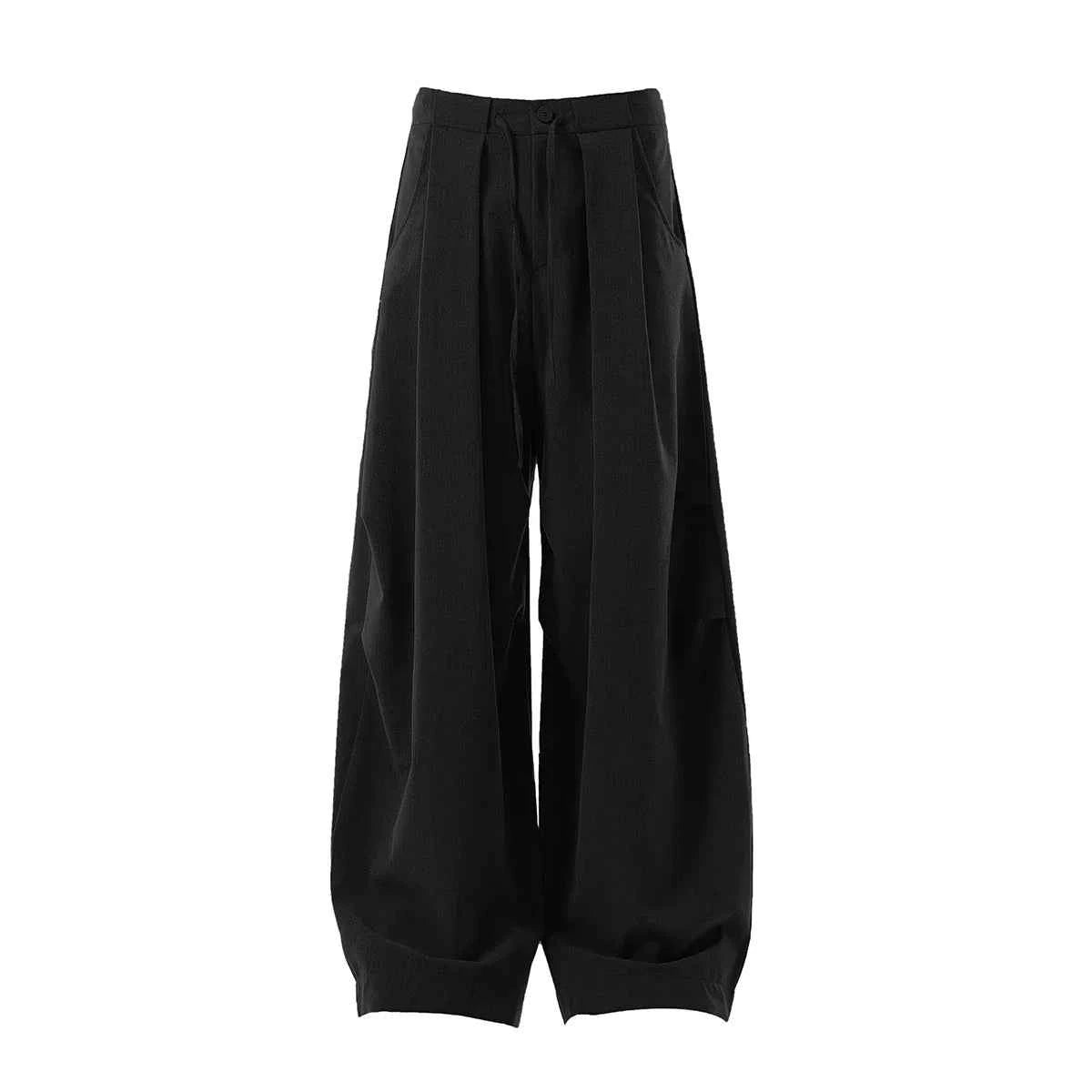 Handesome Retro Thin Wide Leg Casual Pants