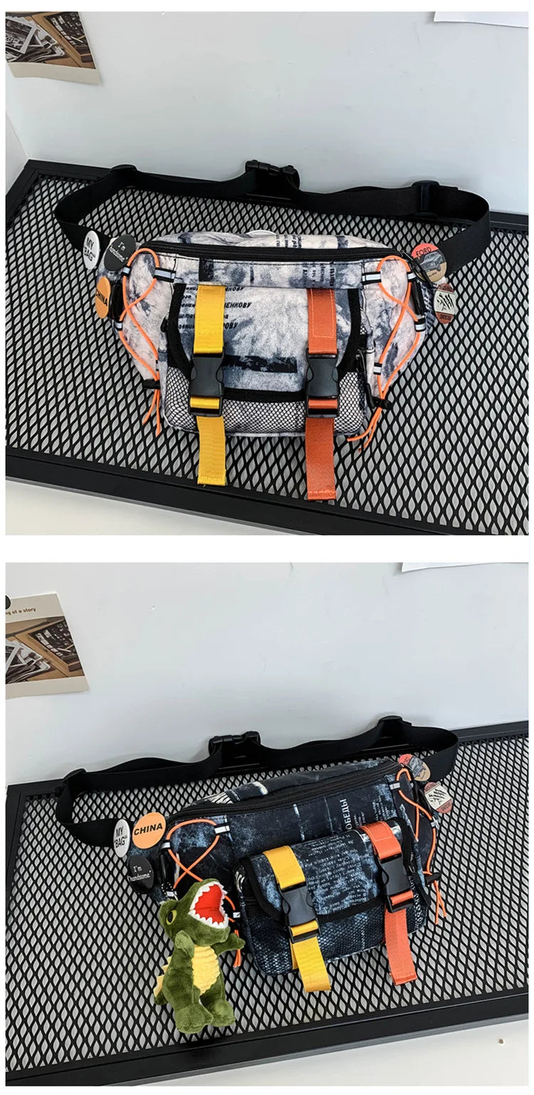 All Purpose Tie-Die Waist Bag