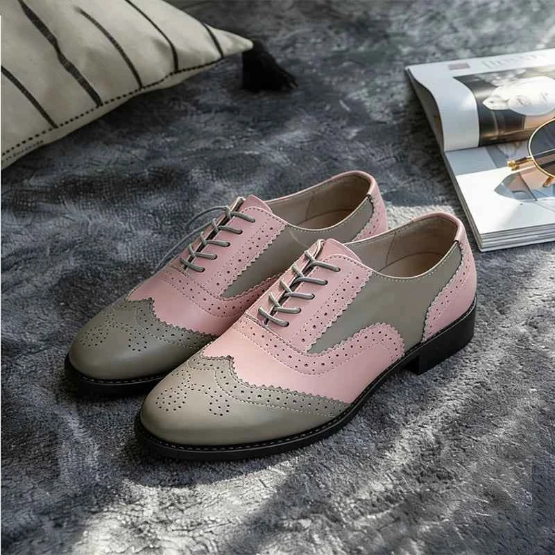 Luxuryurbanwear Genuine Leather Oxfords - Unisex Handcrafted "Core-Classic" Dress Shoes
