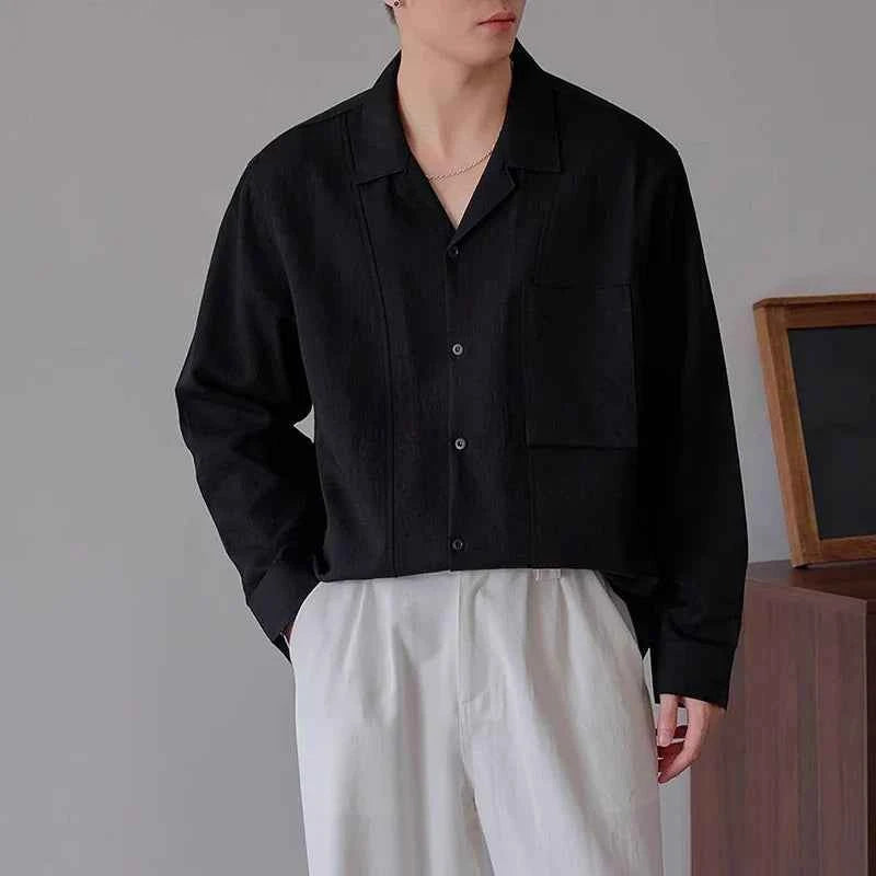 Classic Luxury Striped Long Sleeve Business Shirt