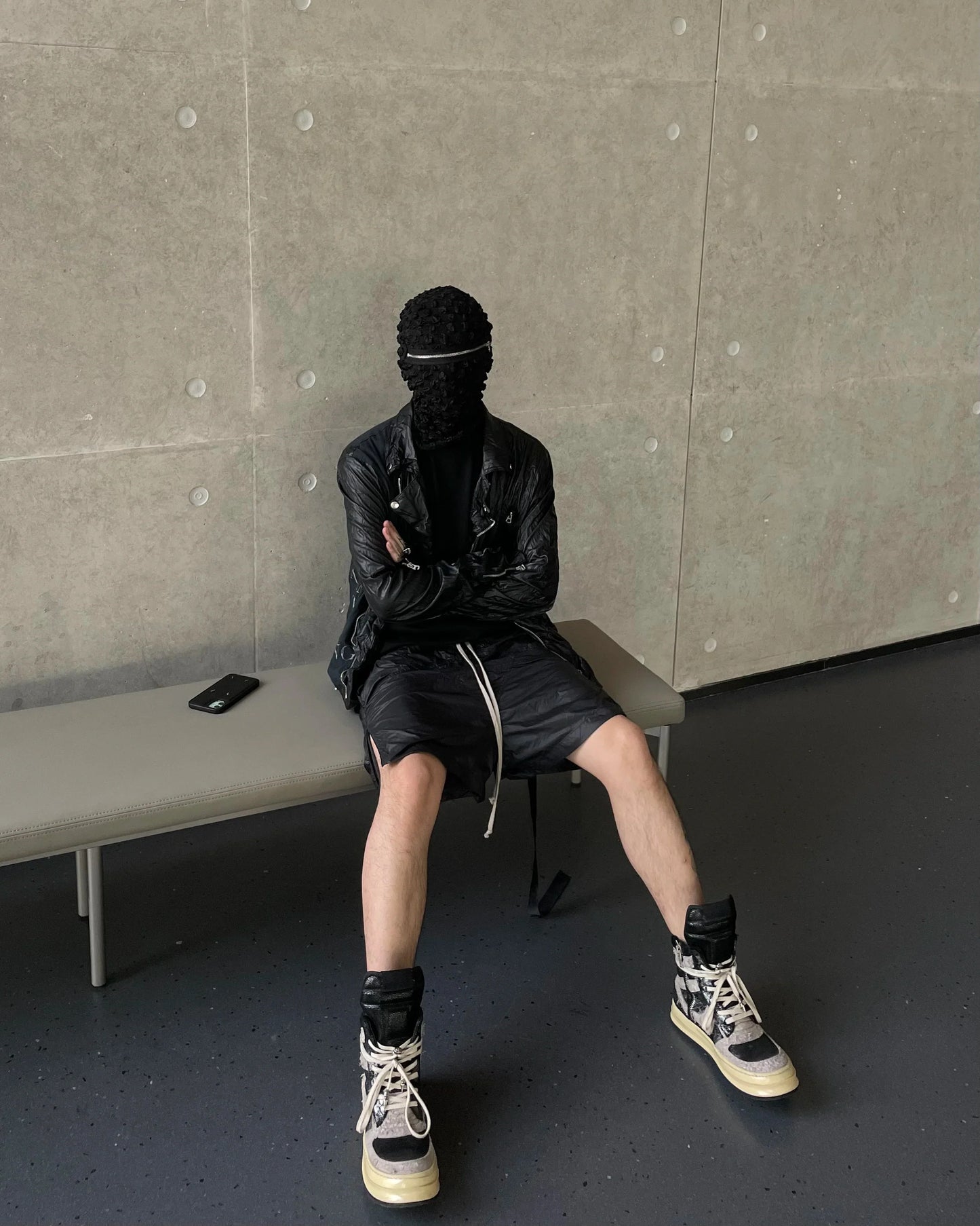 Full Face Mask Zipper Style Monkey Cap