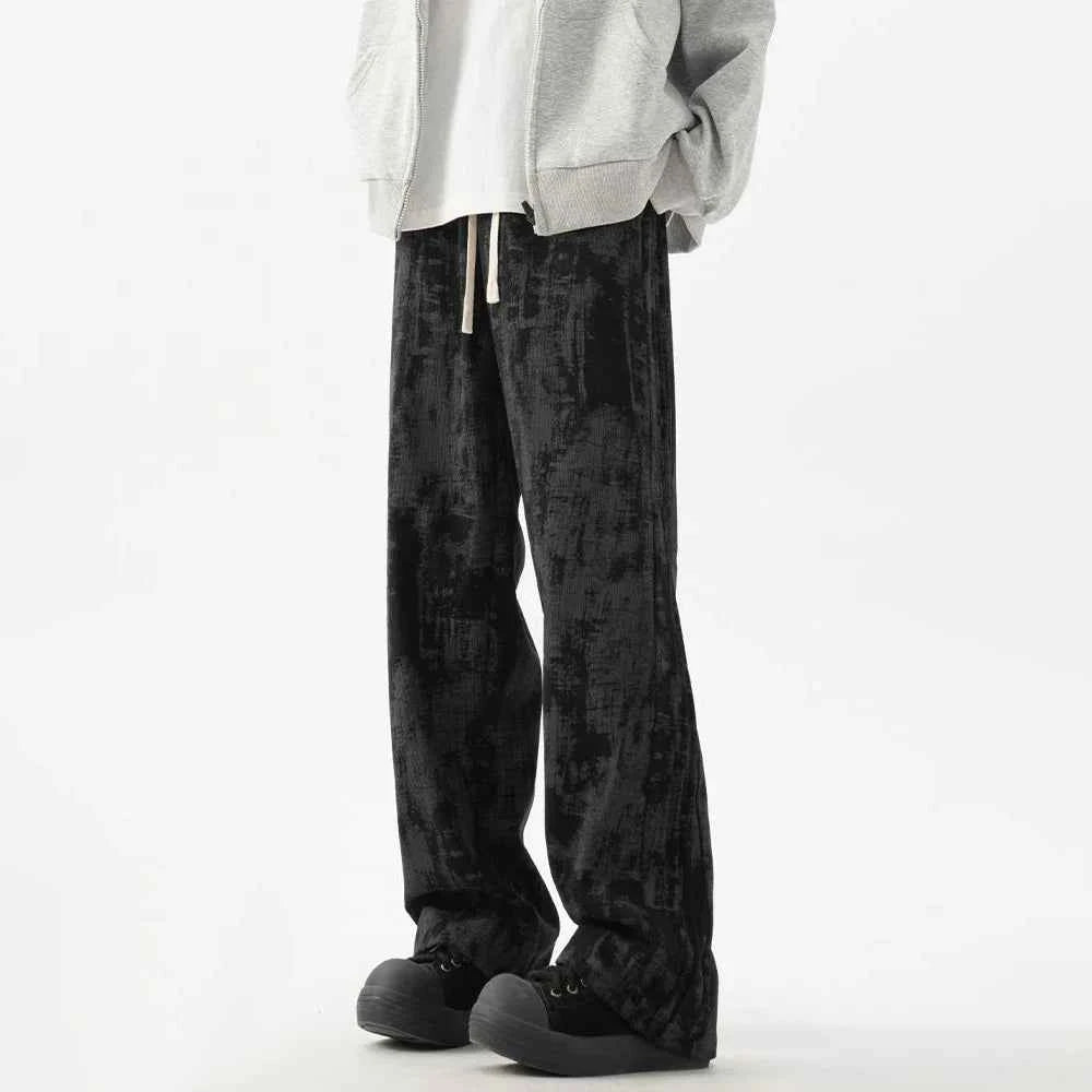 Flattering Straight Drape Casual Pants
