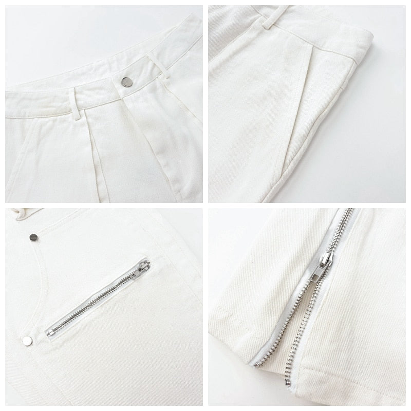 StreetIV Patchwork Zipper Pants