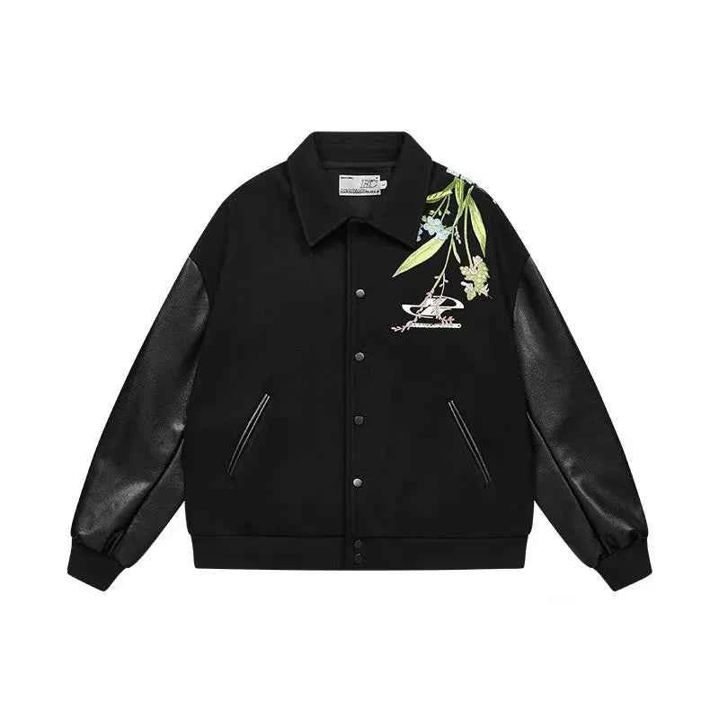 American Style New Floral Embroidered Jacket
