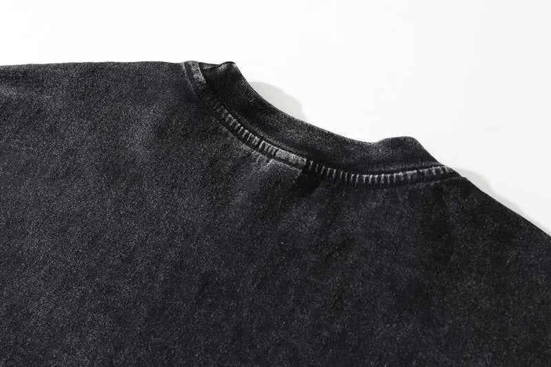 Streetwear Graphic Print Oversize Long Sleeve T-Shirt