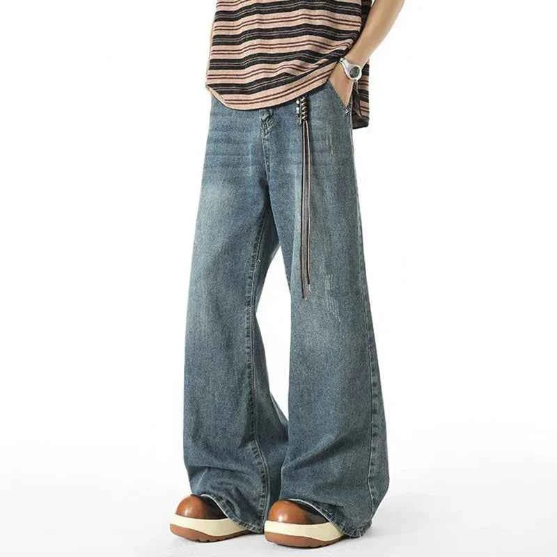 Cleanfit Korean Style Solid Color Casual Jeans