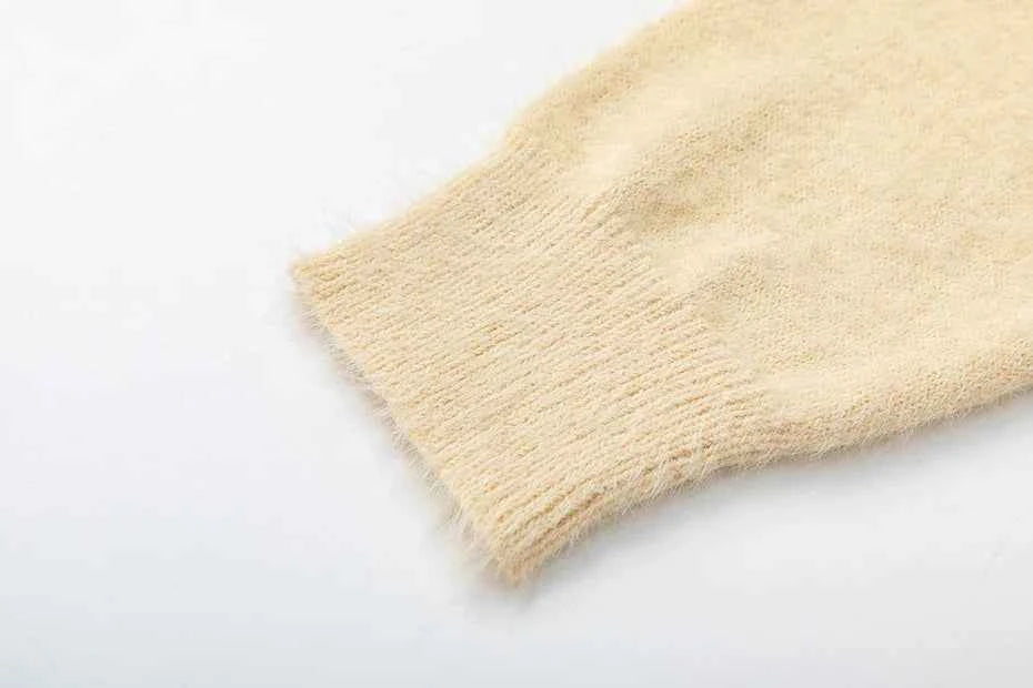 Breathable Oversized Loose Fit Knit Hip Hop Sweater