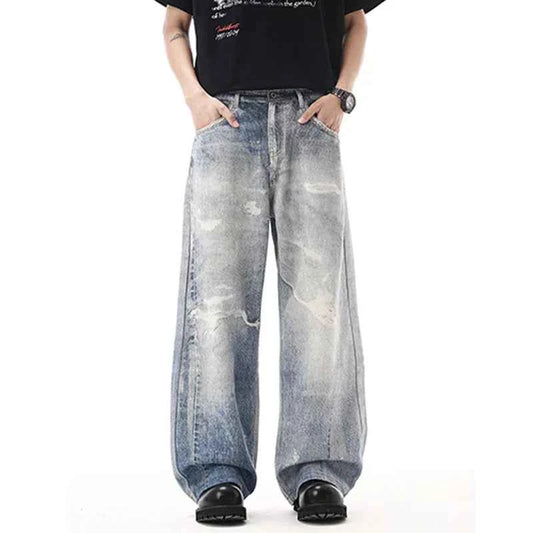 Raw Hem Realness Personalized Washed Straight Jeans