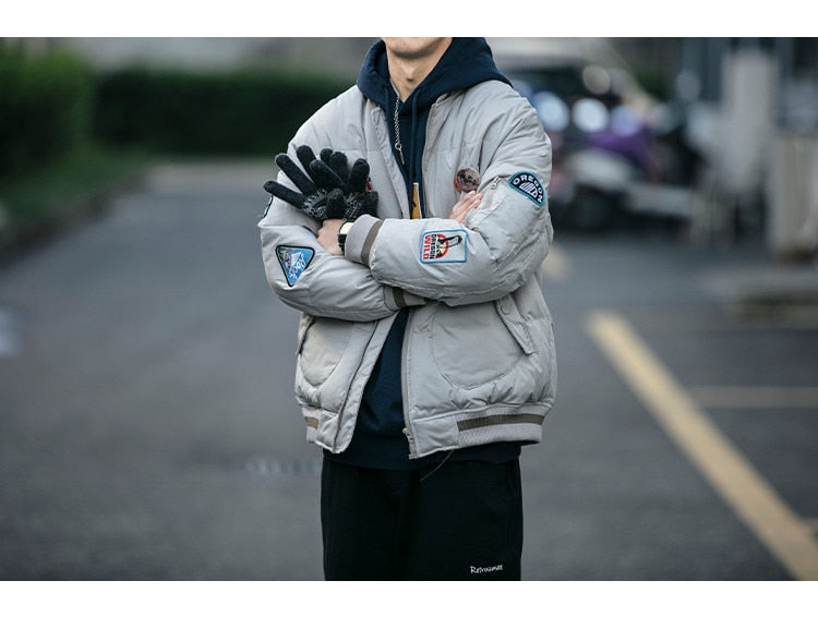 OREGON WILD Rock Patches Bomber Jacket