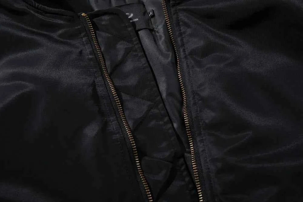 Winter Quilted Hip Hop Baseball Jacket